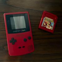 Game Boy Color Rosso + Pokemon Rosso