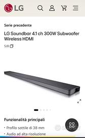 Soundbar LG  SJ8