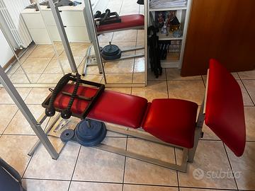 Panca palestra multiuso