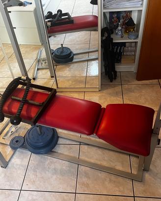 Panca palestra multiuso