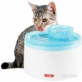 Fontanella per gatti acqua sempre fresca