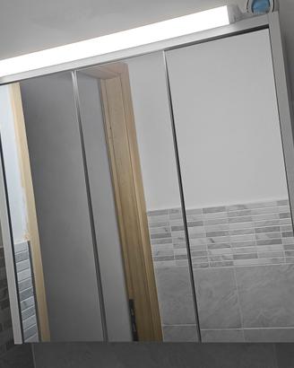 specchio bagno contenitore 