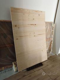 Tavole in Legno Lamellare Abete 18mm per Fai da Te