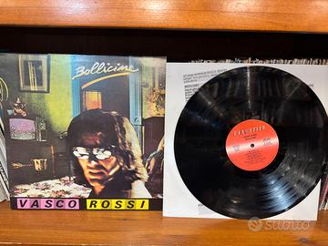 Lp 33 giri Vasco Rossi  Bollicine stampa orizzonte
