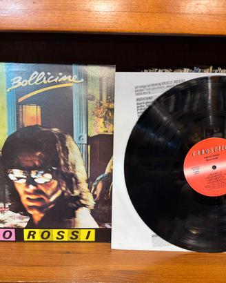 Lp 33 giri Vasco Rossi  Bollicine stampa orizzonte