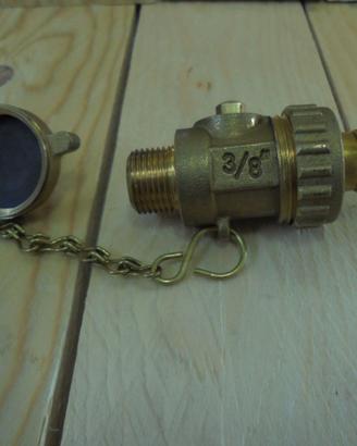 Rubinetto scarico caldaia 3/8"