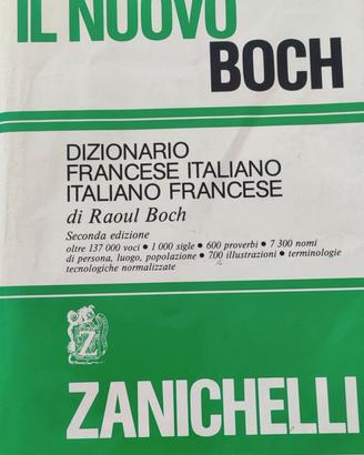 Dizionario francese italiano Boch