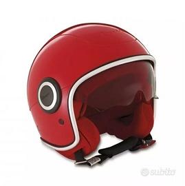 Casco Piaggio Jet Rosso Passion