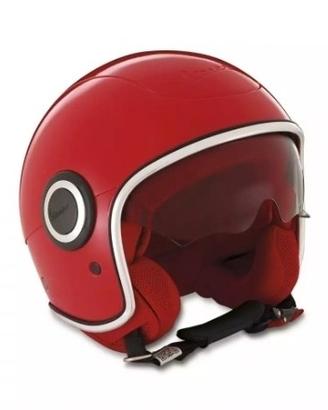 Casco Piaggio Jet Rosso Passion