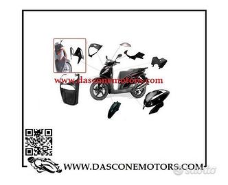 Kit carene completo honda sh i 125 150 Nero lucido