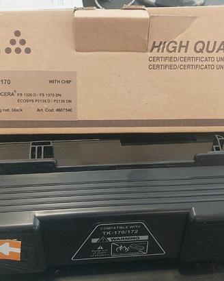 toner nero stampante kyocera TK-170/172