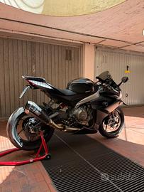 Aprilia RS660 scarico completo, pedane, piastra