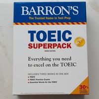 TOEIC Superpack Barron's, 3 libri per test inglese