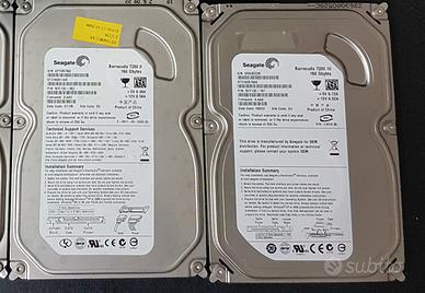 19 hard disk SATA 160,250,500GB uguali tra loro
