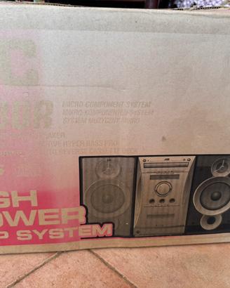 Lettore Cd e cassette JVC