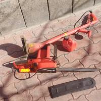 tagliaerba elettrico e motosega elettrica 