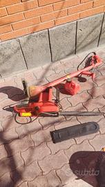 tagliaerba elettrico e motosega elettrica 