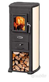 stufa a legna 7kw nuova 