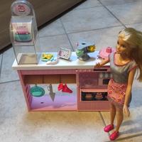 Barbie la pasticciera player con bambola inclusa