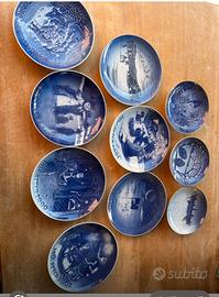 COLLEZIONE 9 PIATTI DANESI ROYAL COPENHAGEN
