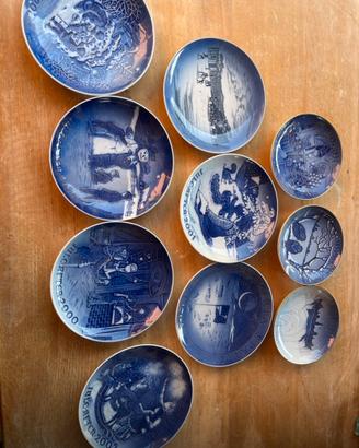 COLLEZIONE 9 PIATTI DANESI ROYAL COPENHAGEN