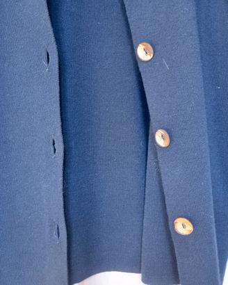 Giacca cardigan Andrea Mara, taglia M, Blue notte