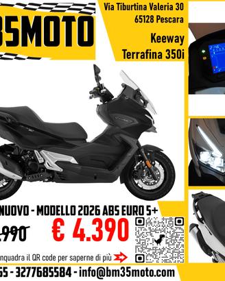 Keeway Terrafina 350i Abs - SUPER PREZZO