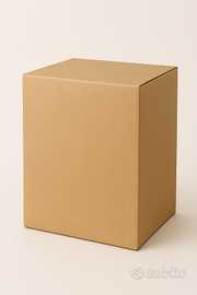 1500 scatole cartone avana 395 x 195 alta 420mm