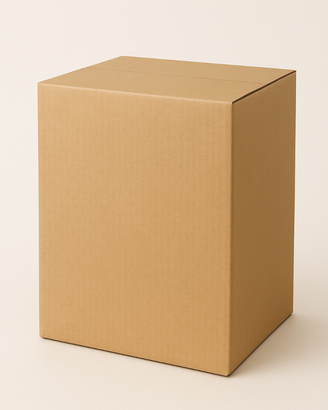 1500 scatole cartone avana 395 x 195 alta 420mm