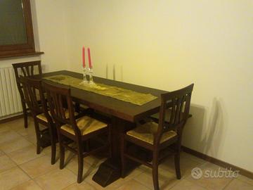 Tavolo fratino in legno massello