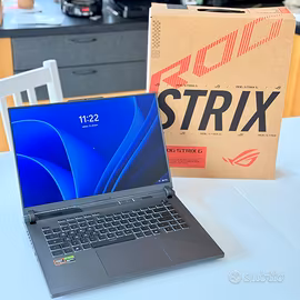 Notebook Asus ROG Strix G16 NVIDIA 5700ti 32GB 2TB