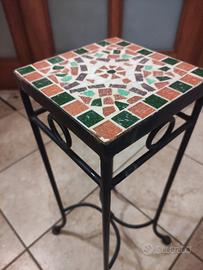 sgabello ferro battuto 