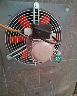 Vortice aspiratore/estrattore elicoidale E 254 M 