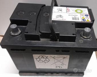 batteria FIAMM 60Ah 640A usata