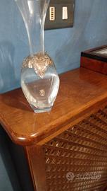vaso d'argento e cristallo 