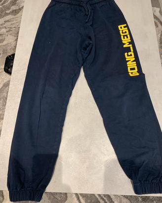 Pantalone tuta garzato bambino