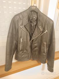 Giacca Vera Pelle Chiodo Biker