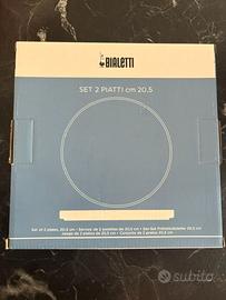 Set 2 piattini bialetti 20,5 cm collezione conad