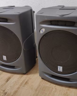 Altoparlanti Sica 12" + case + biamplificazione