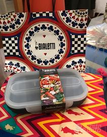 Lunch box con tovaglietta multicolor Bialetti