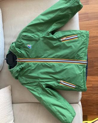 K-way piumino bimbo 4 anni double face