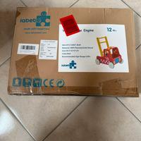 Carrellino Primipassi LaBebe pompieri