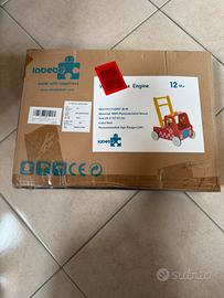 Carrellino Primipassi LaBebe pompieri