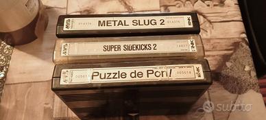 lotto 3 neogeo mvs snk originali 
