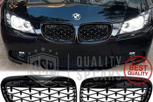 GRIGLIE per BMW Serie 3 E90 E91 Mascherine Diamond