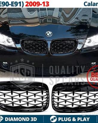 GRIGLIE per BMW Serie 3 E90 E91 Mascherine Diamond