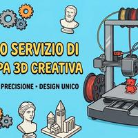 servizio di stampa 3d