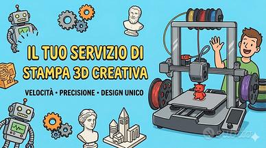 servizio di stampa 3d