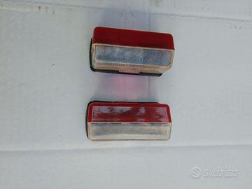 fanalini di posizione rosso bianco