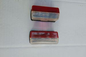 fanalini di posizione rosso bianco